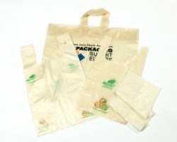 Biodegradable plastic bag